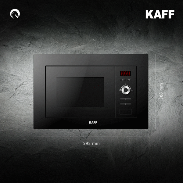 KAFF KMW 5PJ BLK MICROWAVE OVEN  (BLACK)