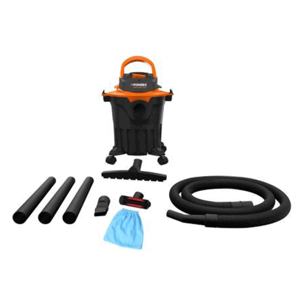EUREKA FORBES WET & DRY ZEAL VACUUM CLEANER (BLACK & ORANGE)