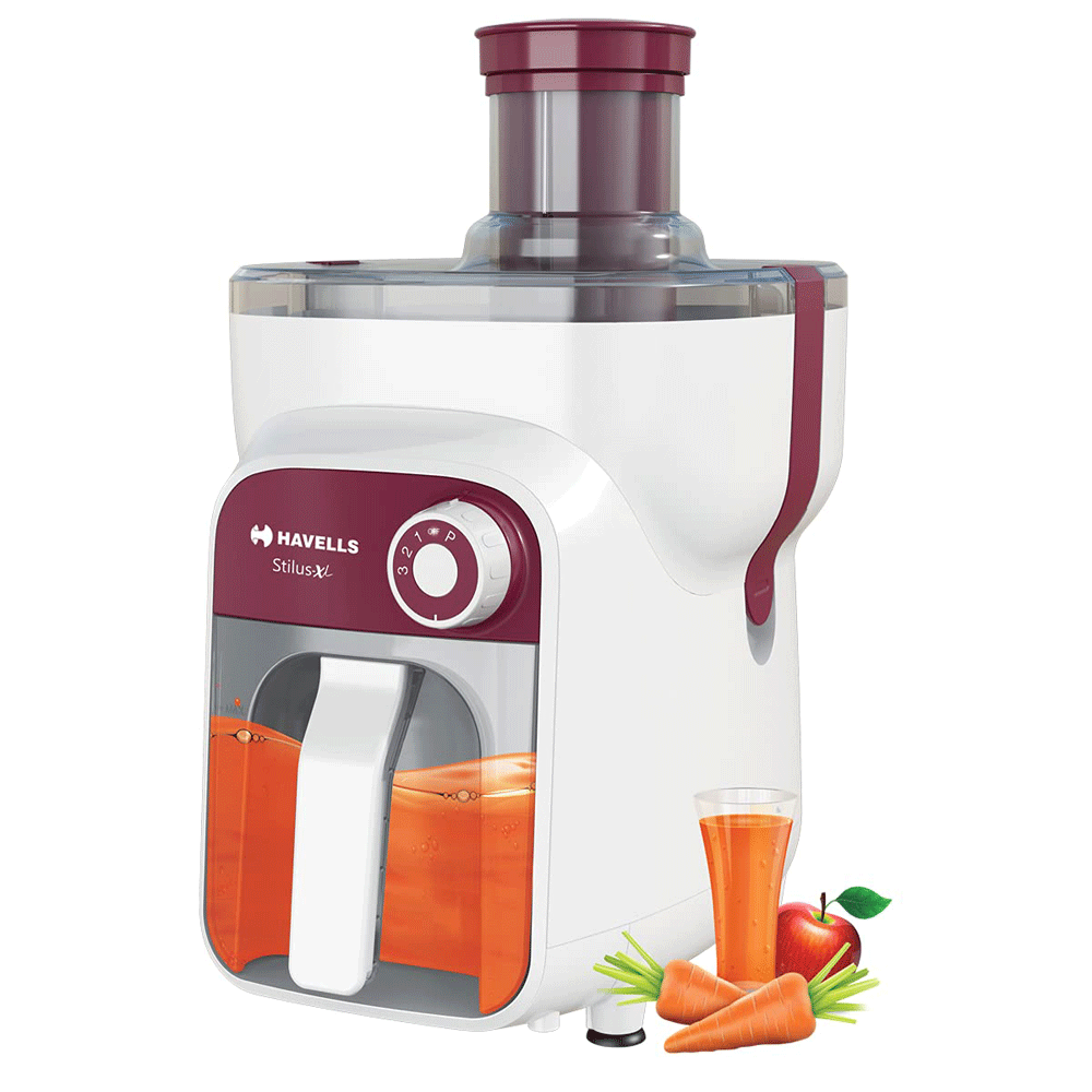 havells-stilus-xl-juicer-500w-shite-&-burgundy-red