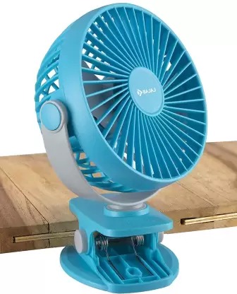 BAJAJ PYGMY MINI 110 MM SWEEP 3 BLADE TABLE FAN (USB Charging)