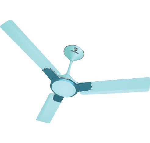 STANDARD 48" AARIA BABY BLUE TEAL CEILING FAN