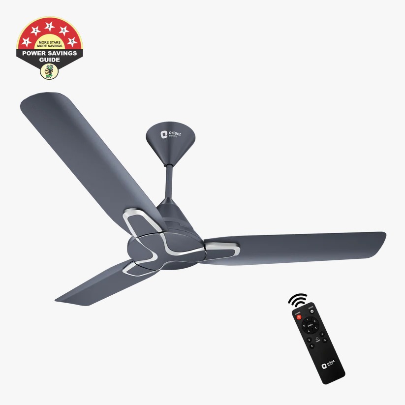 ORIENT 48" JAZZ BLDC REMOTE CONTROL CEILING FAN ( DAYTONE GREY )