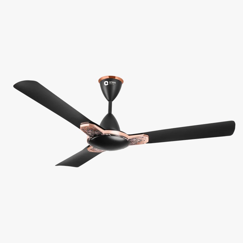 ORIENT 48" MOZART NATURE CEILING FAN ( FLORAL BLACK )