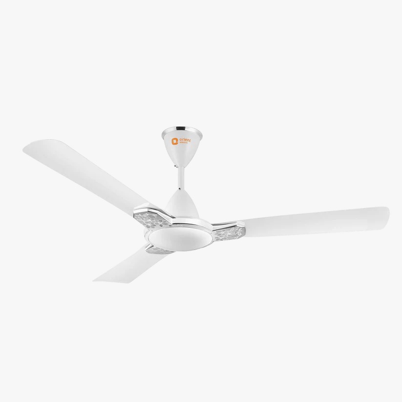 ORIENT 48" MOZART NATURE CEILING FAN ( FLORAL WHITE  )