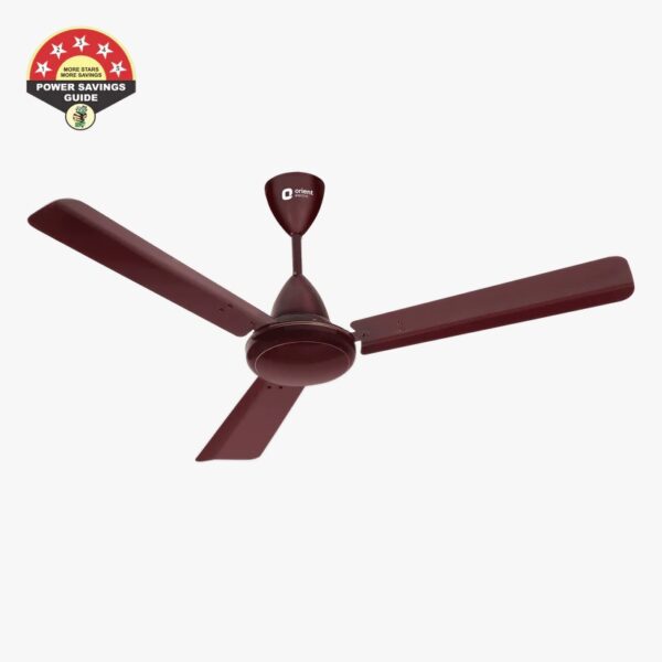 ORIENT 56" HECTOR 500 BLDC CEILING FAN ( BROWN)