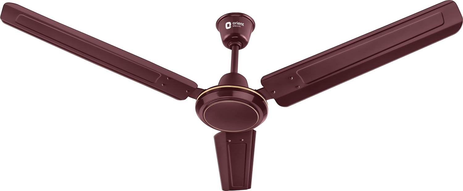 ORIENT 56" RAPID AIR CEILING FAN ( BROWN)