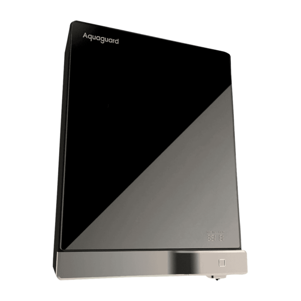 AQUAGUARD SLIM GLASS UV STORAGE WATER PURIFIER, INPUT OUTPUT TDS INDICATOR