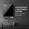AQUAGUARD SLIM GLASS UV STORAGE WATER PURIFIER, INPUT OUTPUT TDS INDICATOR