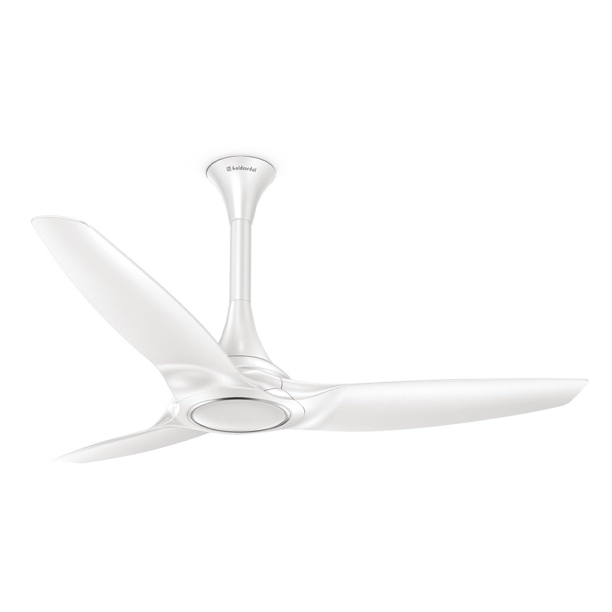 GOLDMEDAL 50" HUSH AIR CEILING FAN ( SATIN WHITE )