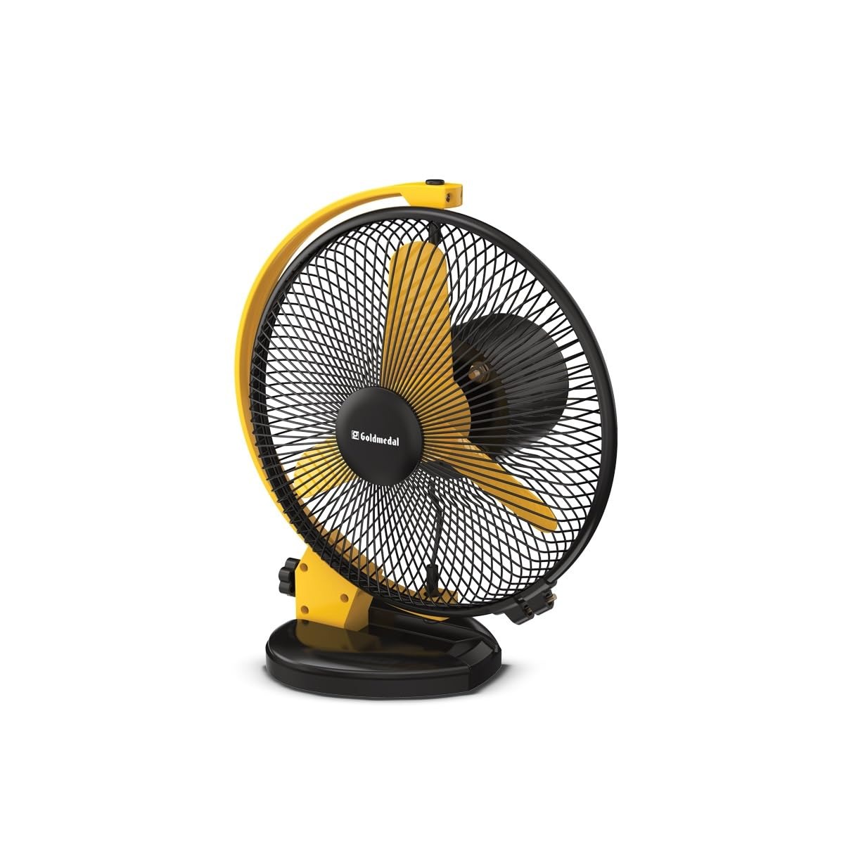 GOLDMEDAL 9" TRISTAR PARSONAL FAN ( BLACK & YELLOW )
