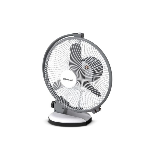 GOLDMEDAL 9" TRISTAR PARSONAL FAN ( WHITE & GREY )