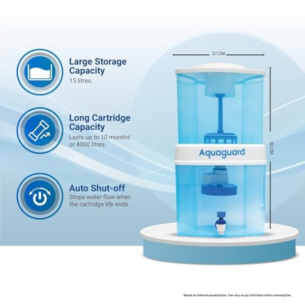 AQUAGUARD AMRIT 4000 NON-ELECTRIC WATER PURIFIER