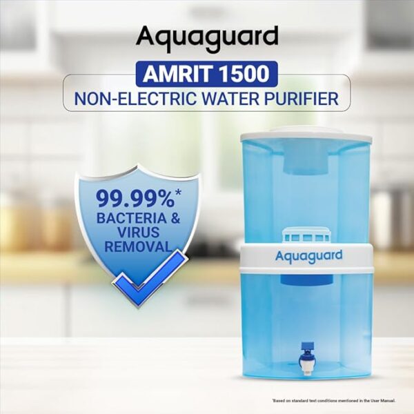 AQUAGUARD AMRIT 1500 NON-ELECTRIC WATER PURIFIER
