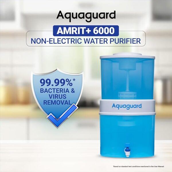 AQUAGUARD AMRIT 6000 21L NON-ELECTRIC WATER PURIFIER