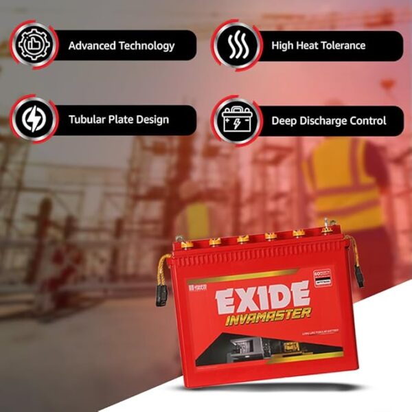 EXIDE IMTT1500 TALL TABULAR BATTERY 12V
