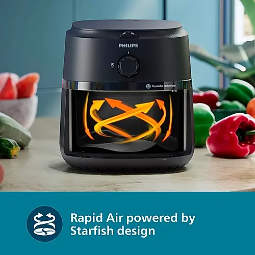 PHILIPS NA120 4.2L AIRFRYER WITH RAPID AIR TECHNOLOGY