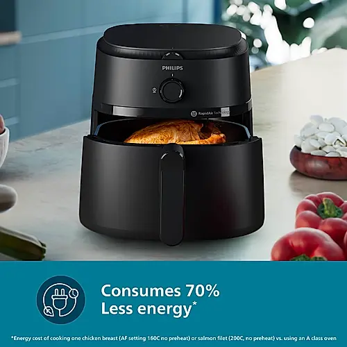 PHILIPS NA120 4.2L AIRFRYER WITH RAPID AIR TECHNOLOGY