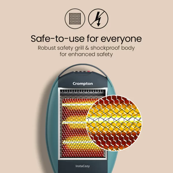 CROMPTON INSTA COZY HALOGEN ROOM HEATER