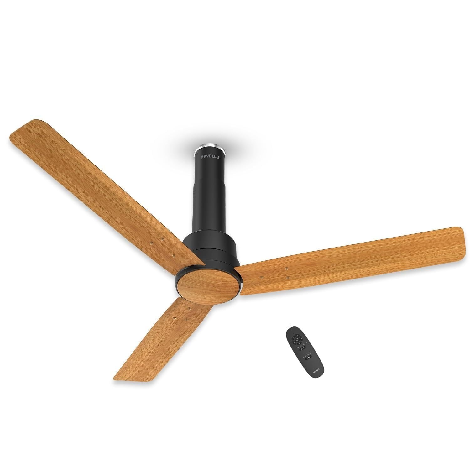 HAVELLS 48" ELIO PRIME BLDC CEILING FAN (PINEWOOD MATT BLACK)