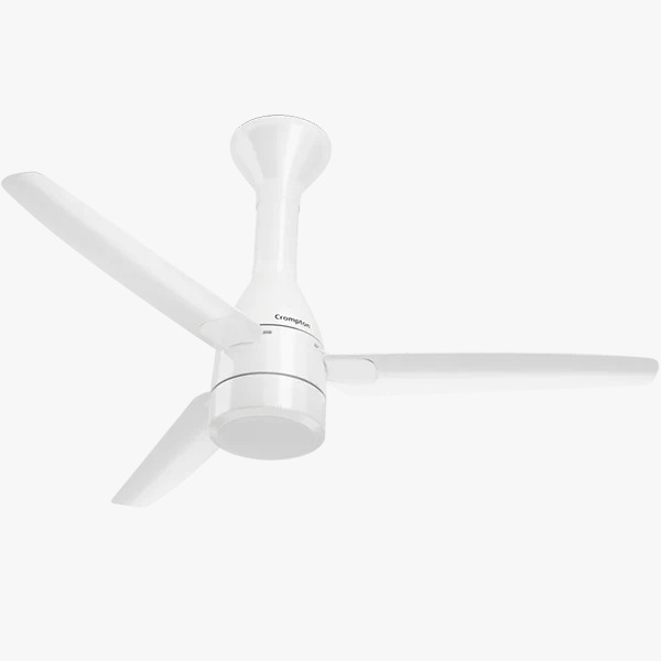 CROMPTON 48" ENERGION ROVER UNDERLIGHT BLDC CEILING FAN(Pristine White)