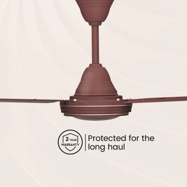 CROMPTON 48" RIVERIA HIGH SPEED CEILING FAN (Brown)