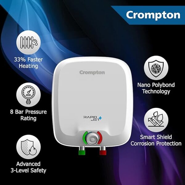 CROMPTON RAPID JET PLUS 10L WATER HEATER