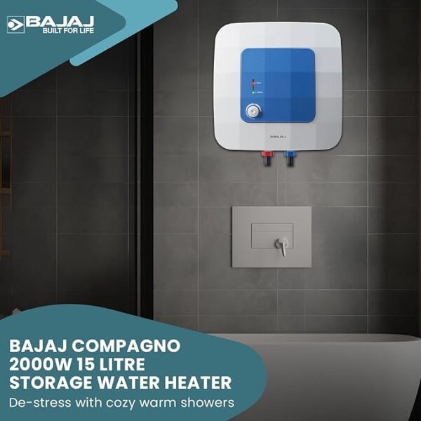 BAJAJ COMPAGNO 15L STORAGE WATER HEATER