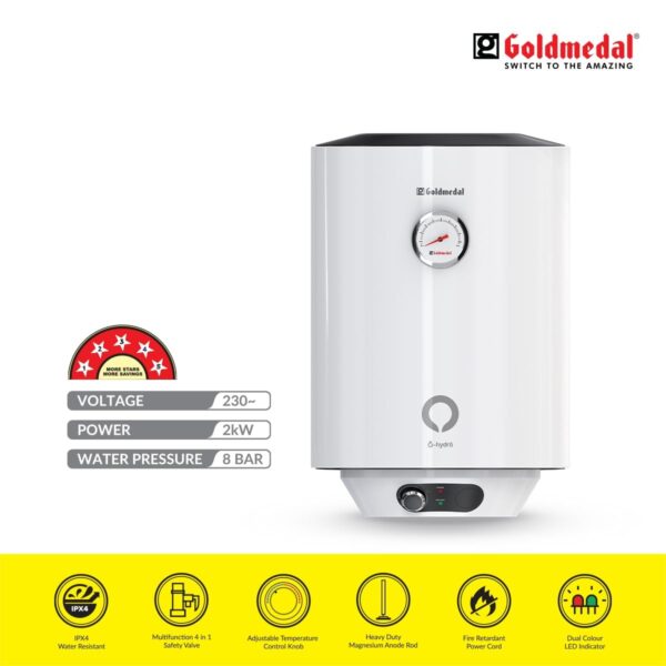 GOLDMEDAL G-HYDRO DIGI 15L STORAGE WATER HEATER
