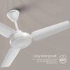 CROMPTON 48" RIVERIA HIGH SPEED CEILING FAN (Opal White)