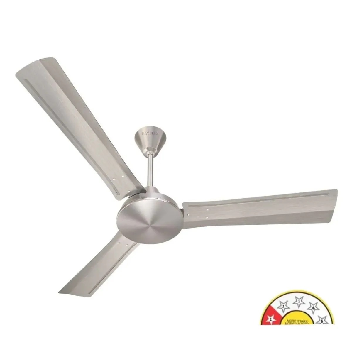 HAVELLS 48" EP TRENDY ES CEILING FAN (Brushed Nickel)