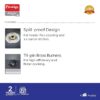 PRESTIGE GTMP 03B BURNER GAS STOVE