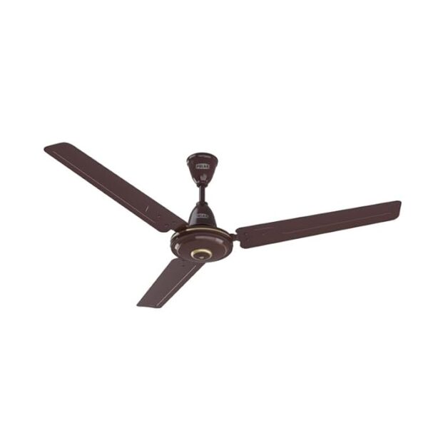 POLAR MEGAMITE 1200MM CEILING FAN BROWN/WHITE/IVORY