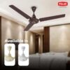 POLAR MEGAMITE 1200MM CEILING FAN BROWN/WHITE/IVORY