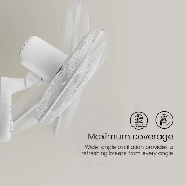 CROMPTON 12`` HI FLOW NEO WALL FAN