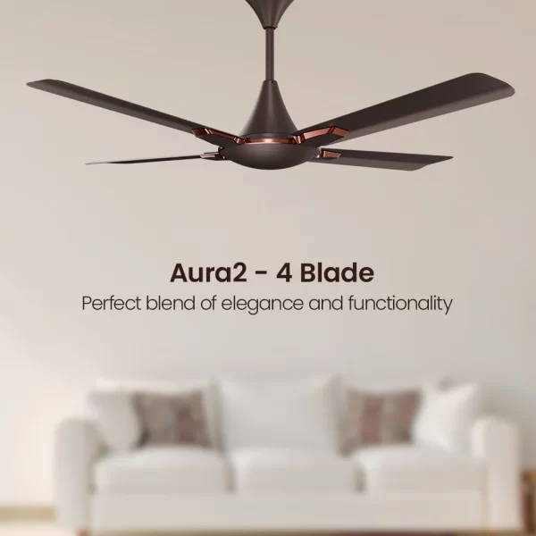 CROMPTON 1200MM AURA 2 4BLADE ANTIDUST FAN