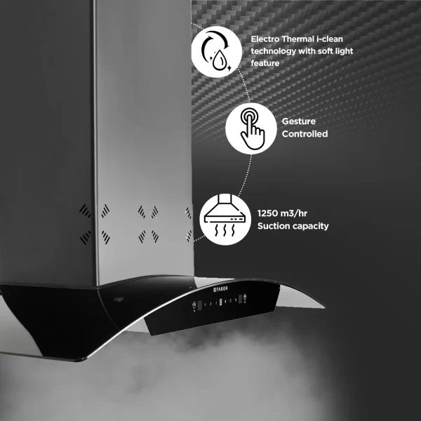 FABER HOOD EVEREST 3D IN HC SC FL LG 90CM CHIMNEY