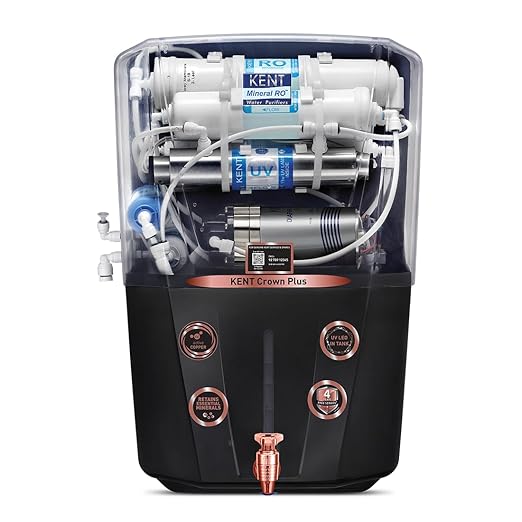 KENT CROWN PLUS COPPER BLACK RO+UF+UV+COPPER