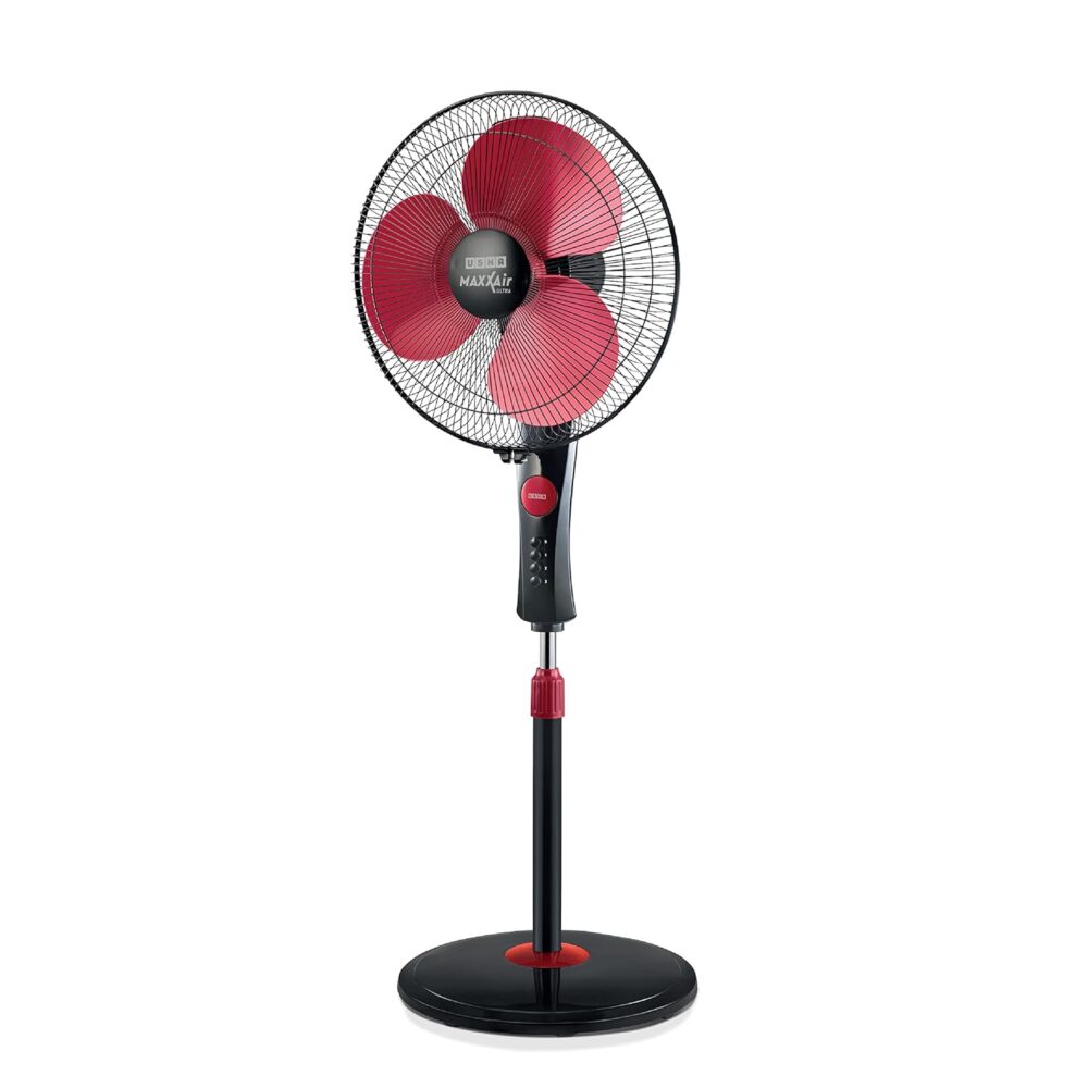 USHA 400MM MAXX AIR ULTRA PEDESTAL MAROON/WHITE