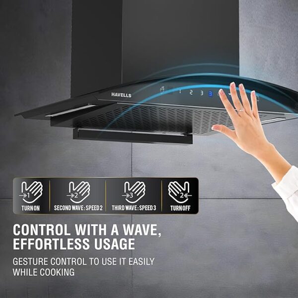 HAVELLS ETERNA 90CM CURVED CHIMNEY