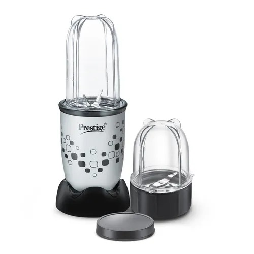 Prestige 350 Watts Nutri-Mix 2.0 Mixer Grinder with 2 Jars|Compact Design| Multipurpose Jars|Inter-Lock System| Sipper Lids