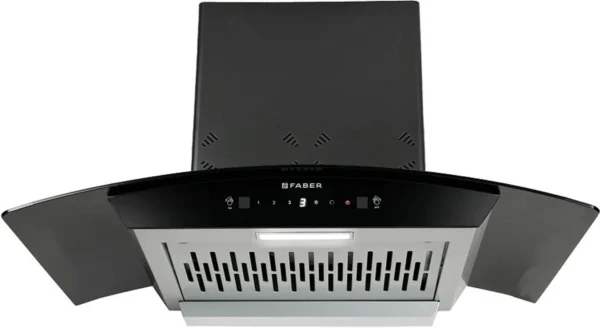 Faber Everest 3d Black 75cm Chimney