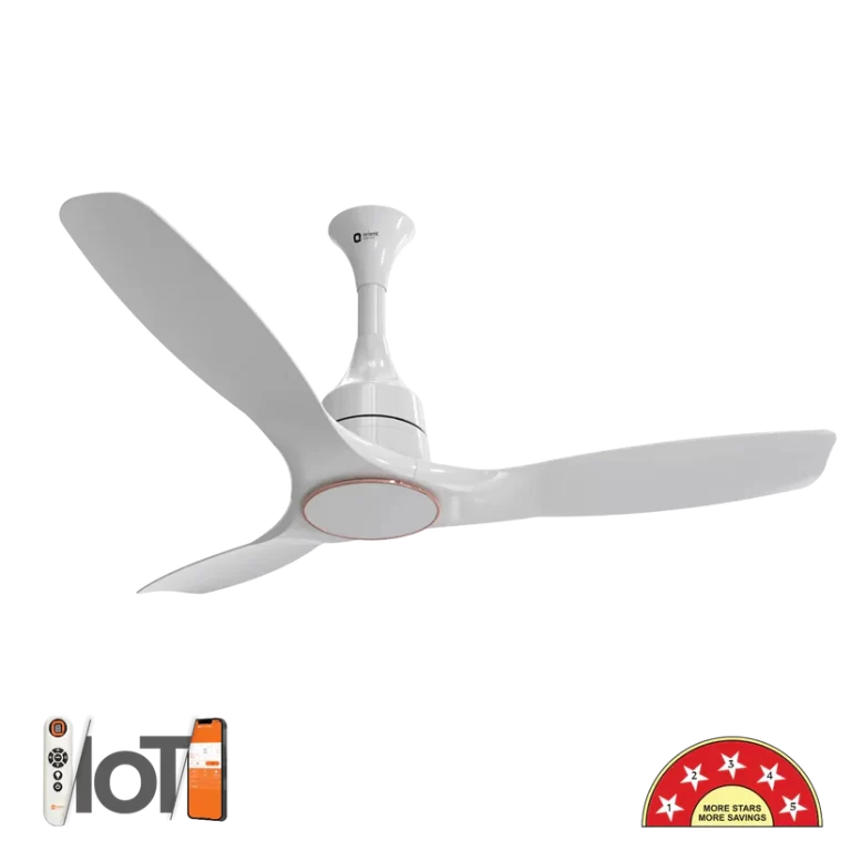 ORIENT AEROSENSE BLDC IOT 48″ WHITE FAN