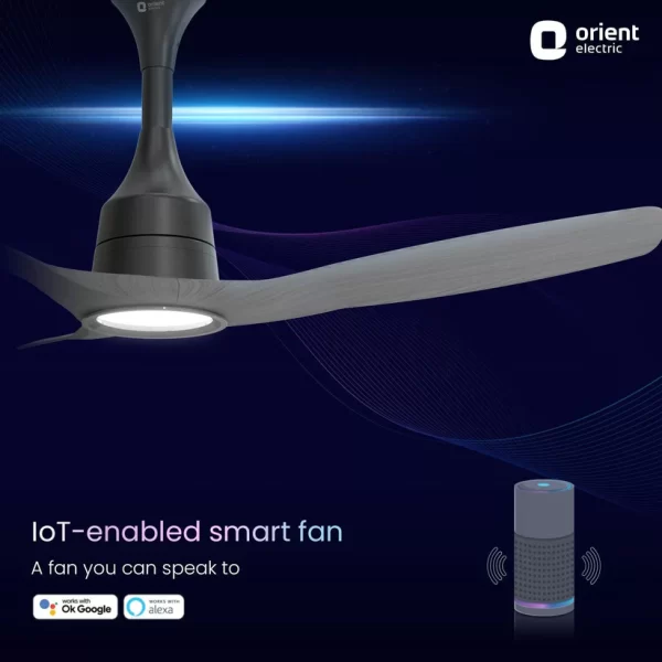 ORIENT AEROSENSE BLDC IOT U/L 48" CEILING FAN