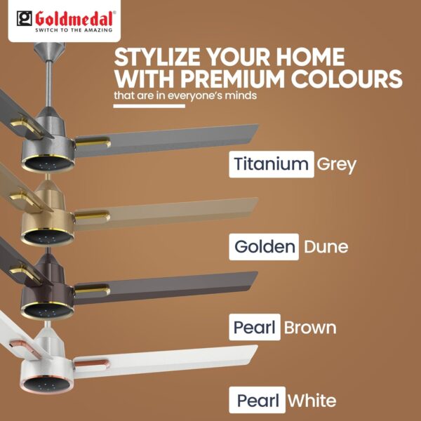 GOLDMEDAL OPUS PRIME 48" BLDC FAN WITH REMOTE