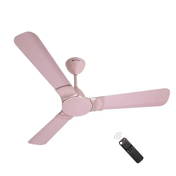 Atomber 48″ Erica Remote Control Ceiling Fan (Lotus Pink)