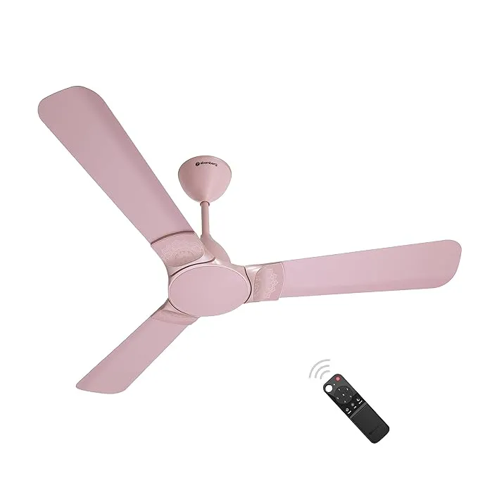 Atomber 48″ Erica Remote Control Ceiling Fan (Lotus Pink)