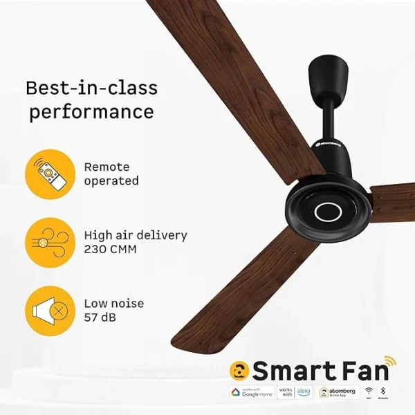 Atomberg Studio Nexus 56″wooden Bldc Fan