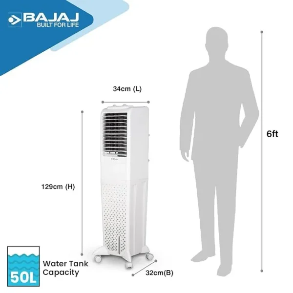 Bajaj Tmh 50l Tower Cooler