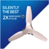 Crompton 50″ Silent Pro Enso Anti Dust Ballerian Pink Ceiling Fan With Remote