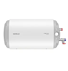 HAVELLS 15 LTR MONZA SLIM HORIZONATAL WHITE WATER HEATER1 Havells 15 Ltr Monza Slim Horizonatal White Water Heater
